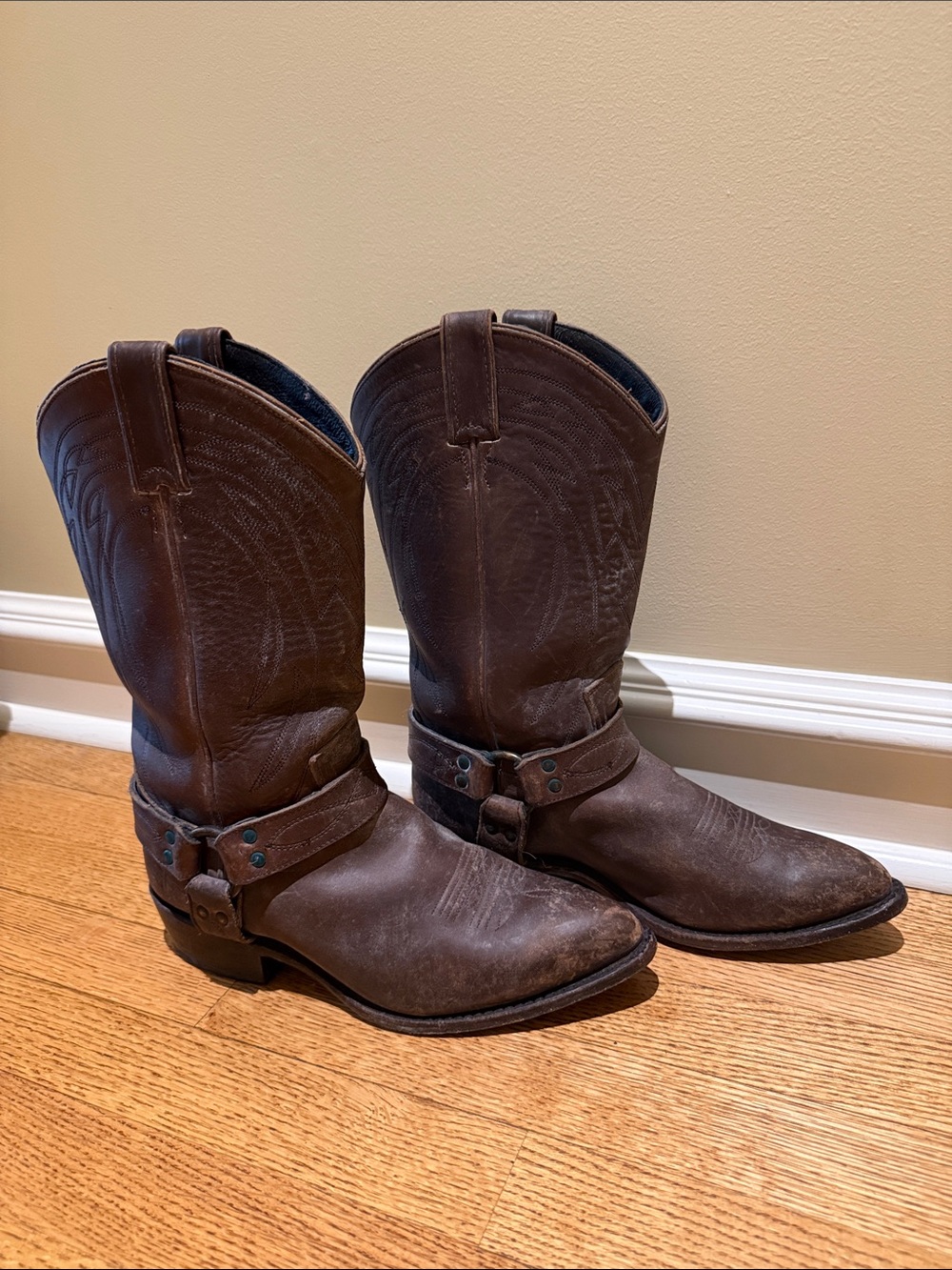 Frye Women’s Benchcrafted Billy Harness Boots - Size 10